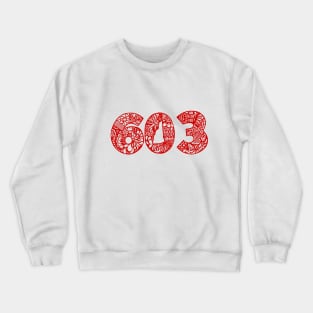 NH_603_RED Crewneck Sweatshirt